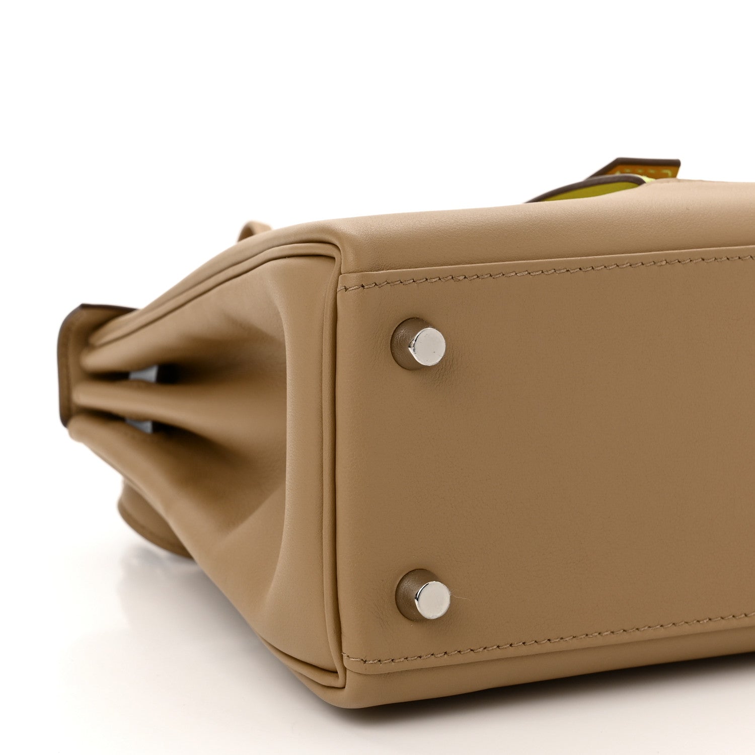 Hermes Swift Colormatic Kelly Retourne 25 Chai Mauve Sylvestre Lime 9 of 11