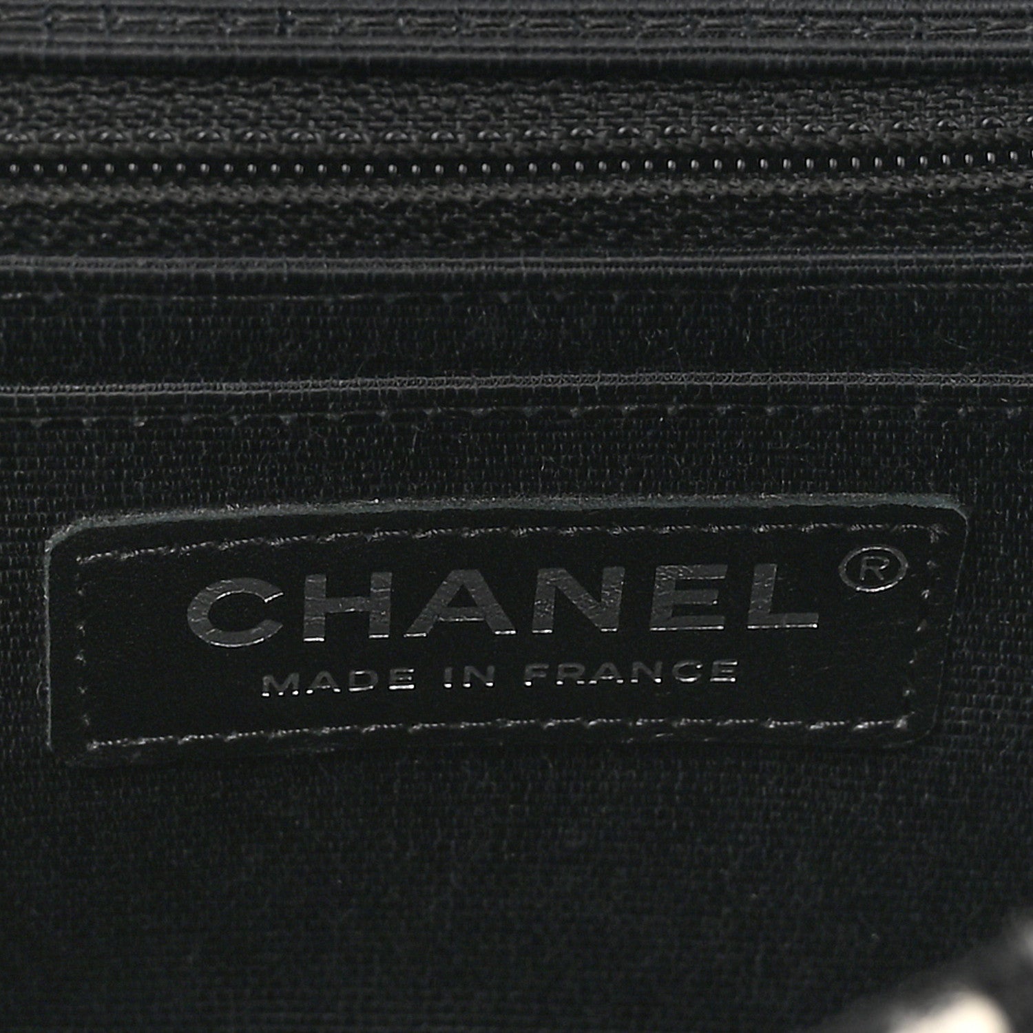 Chanel Ribbon Tweed Mini Rectangular Flap Black Ivory 6 of 11