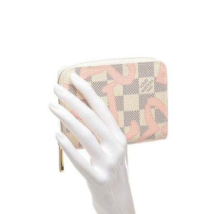 Louis Vuitton Damier Azur Tahitienne Zippy Coin Purse 2 of 6