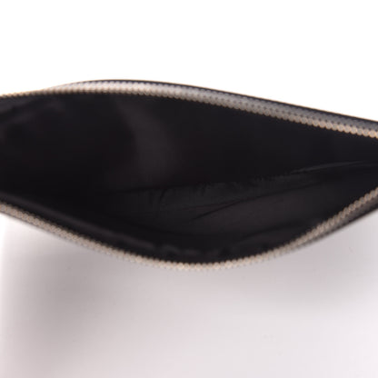 Givenchy Calfskin Large Double Zip Pouch Black White 6 of 7