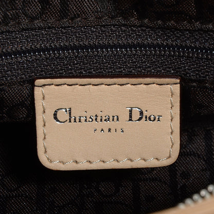Christian Dior Calfskin Cannage Stitched Small Lady Dior East West Beige 6 of 8