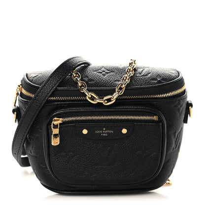 Louis Vuitton Empreinte Mini Bumbag Black 1 of 9