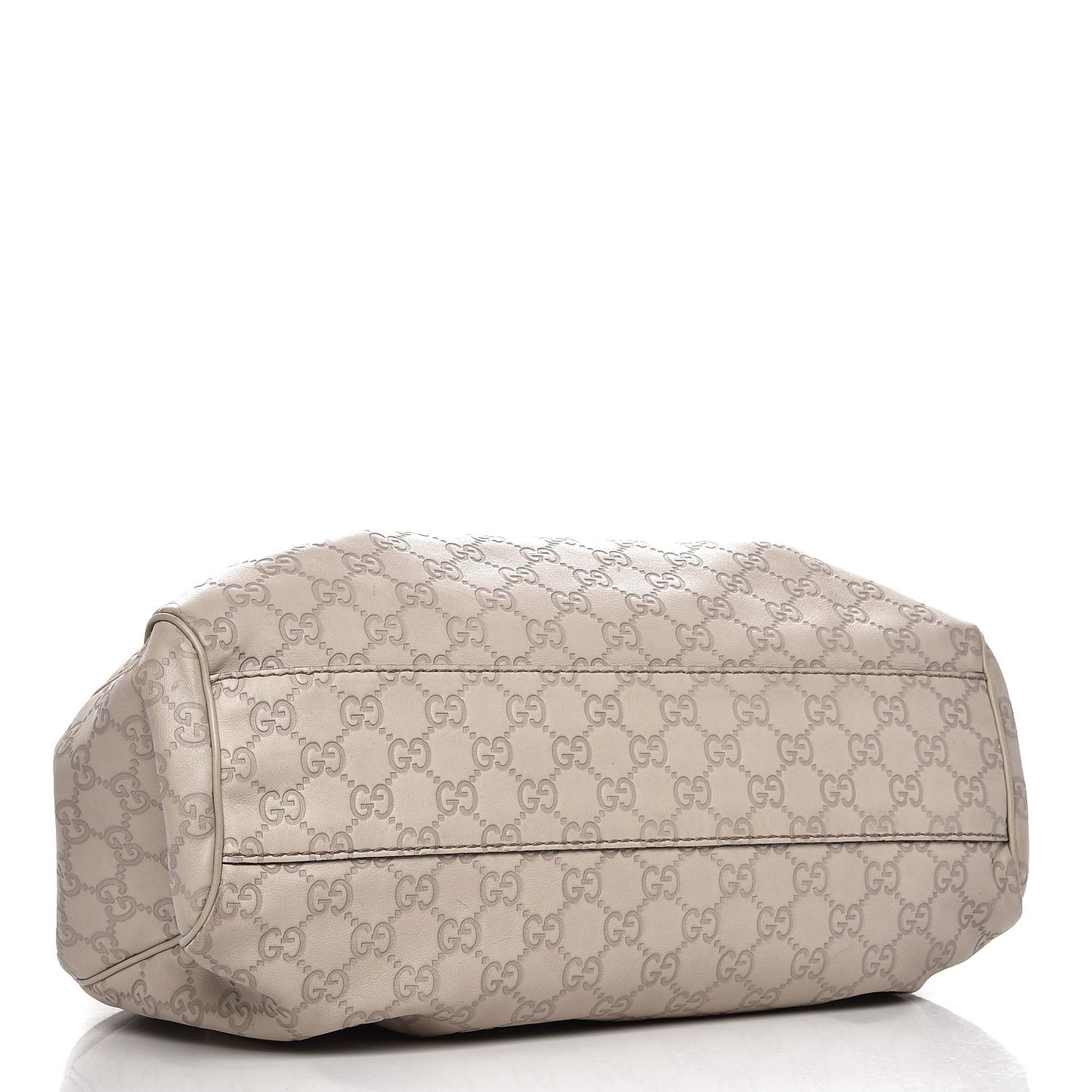 Guccissima Medium Sukey Tote Mystic White