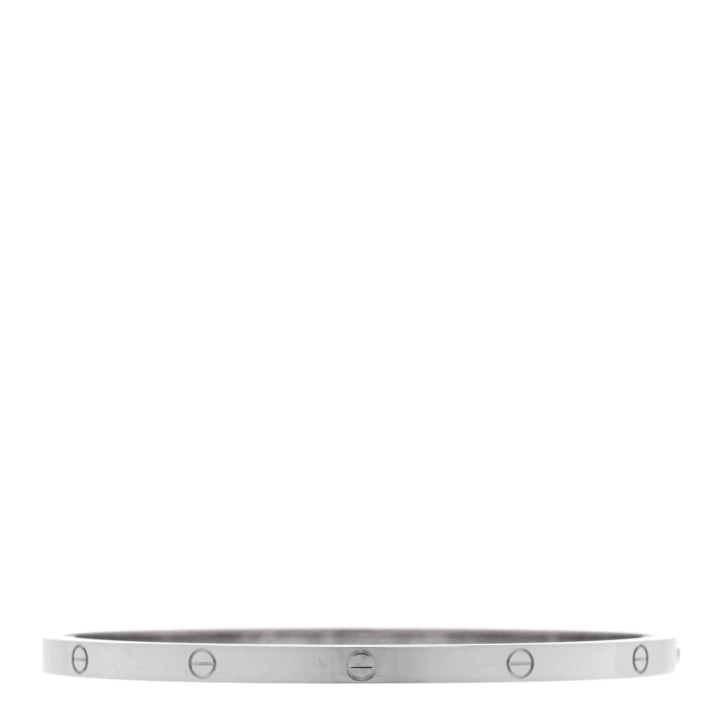 18K White Gold Small LOVE Bracelet 18