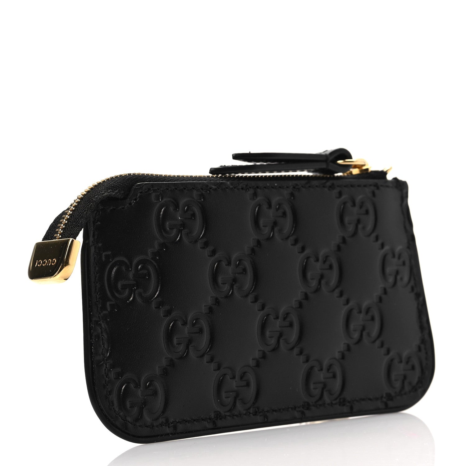 Gucci Guccissima Key Case Black 3 of 6