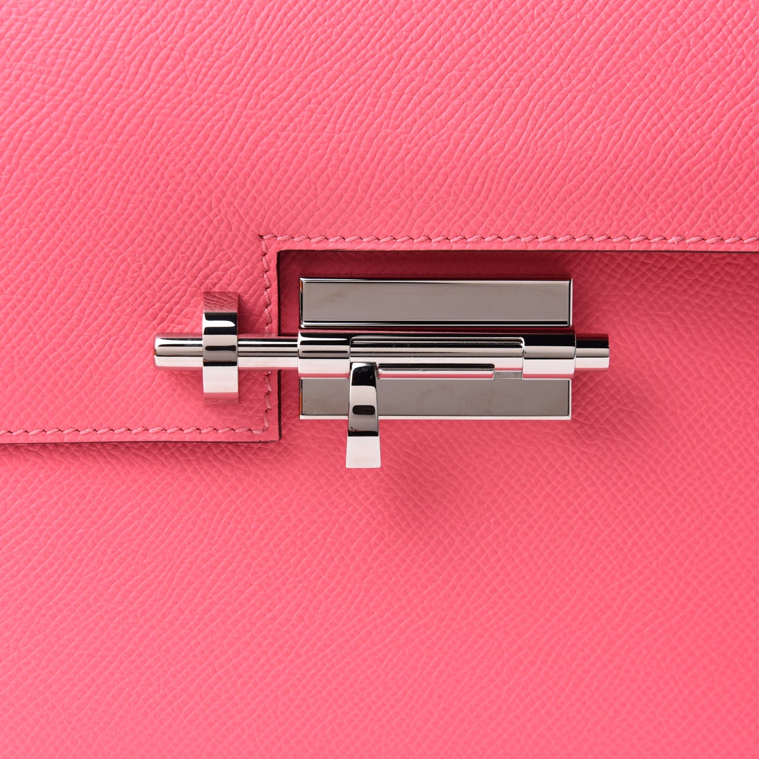Hermes Epsom Verrou 21 Rose Azalee 9 of 13