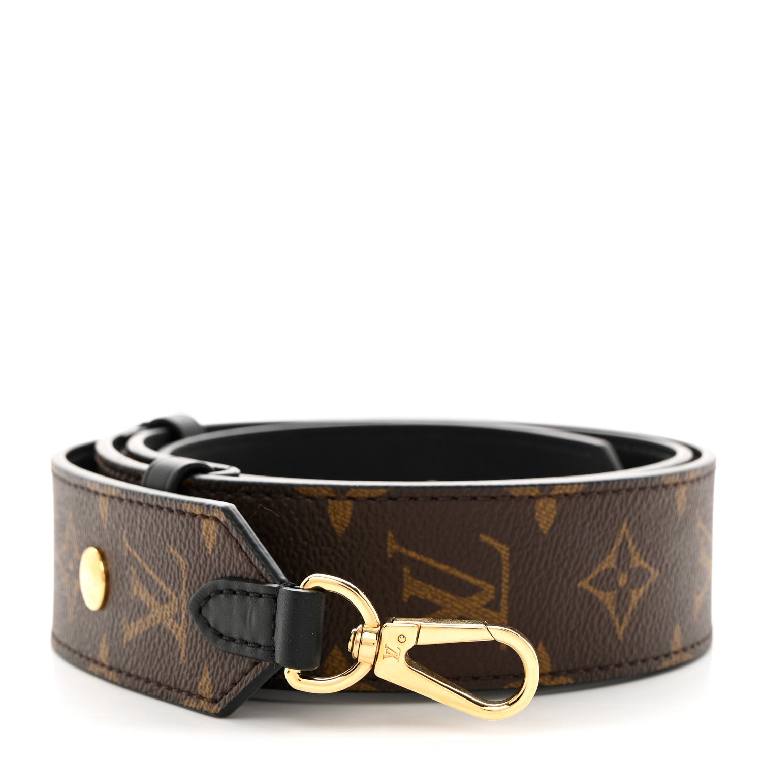 Louis Vuitton Monogram Adjustable Bandouliere Shoulder Strap Black 1 of 4