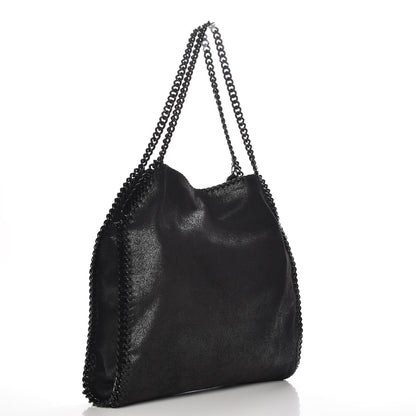 Stella McCartney Shaggy Deer Falabella Tote Black 3 of 8