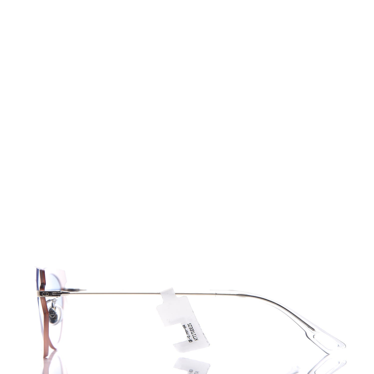 Christian Dior Cat Eye Attitude 2 Sunglasses Pink Blue 2 of 8