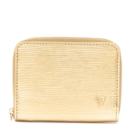Louis Vuitton Epi Zippy Coin Purse Gold 1 of 7