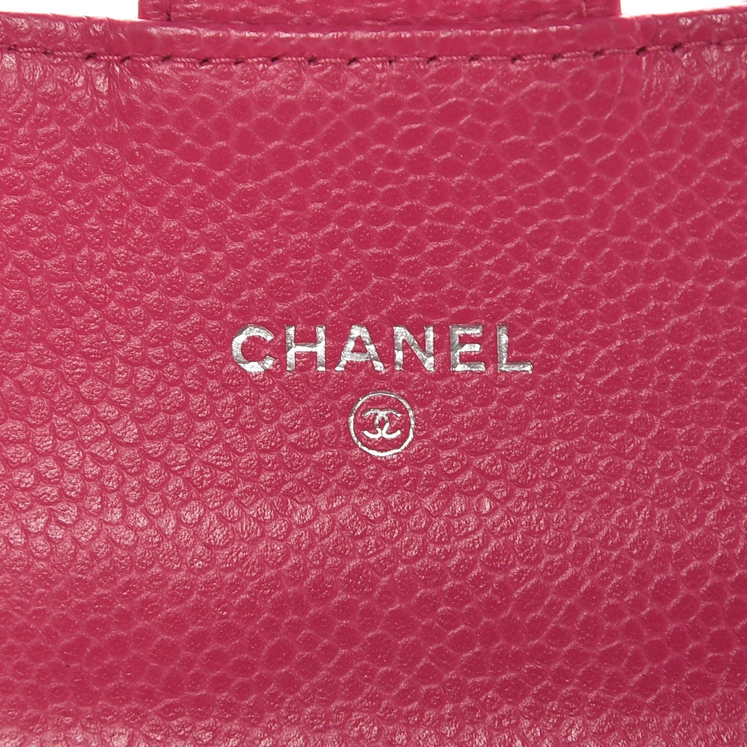 Chanel Caviar Quilted Small Flap Wallet Pink 6 of 8