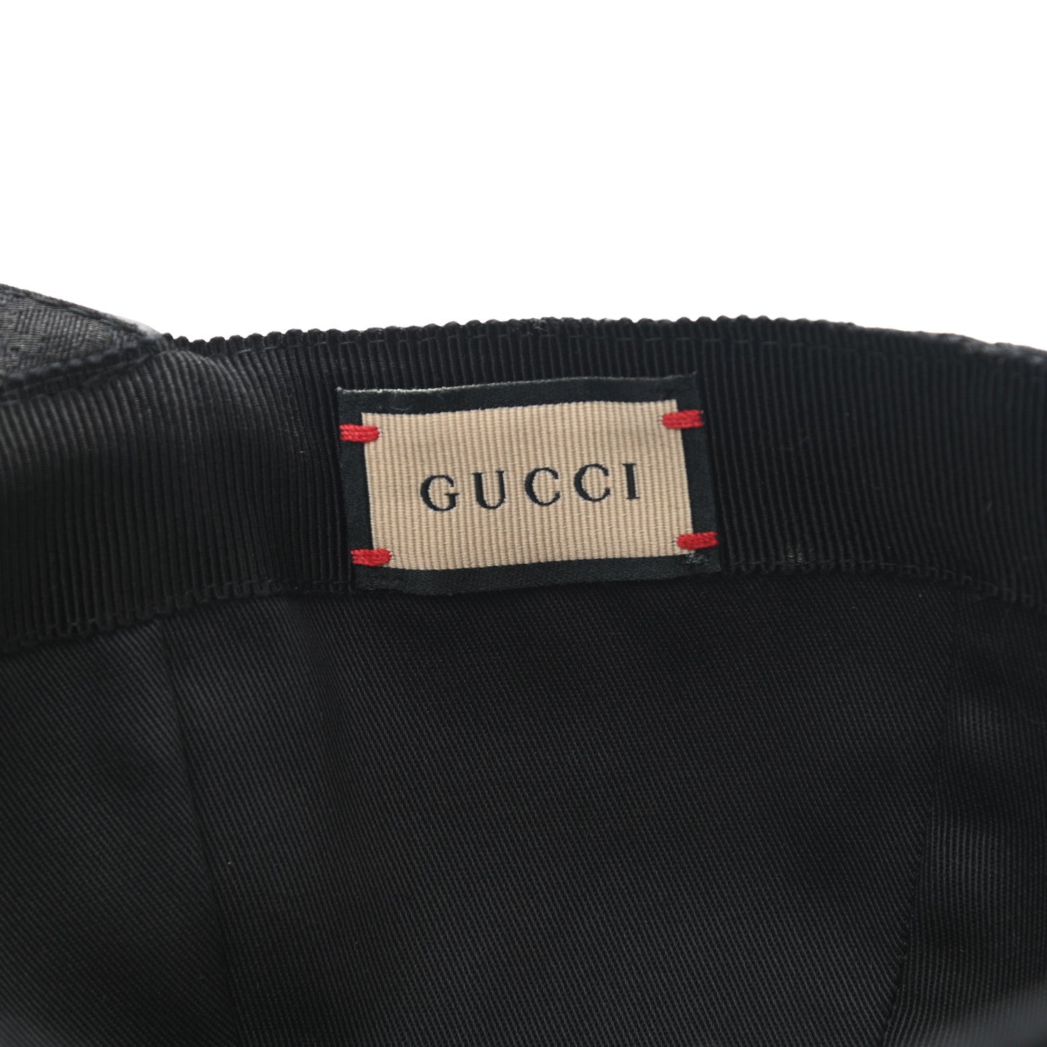 Gucci Monogram Web Baseball Hat S Black 7 of 8