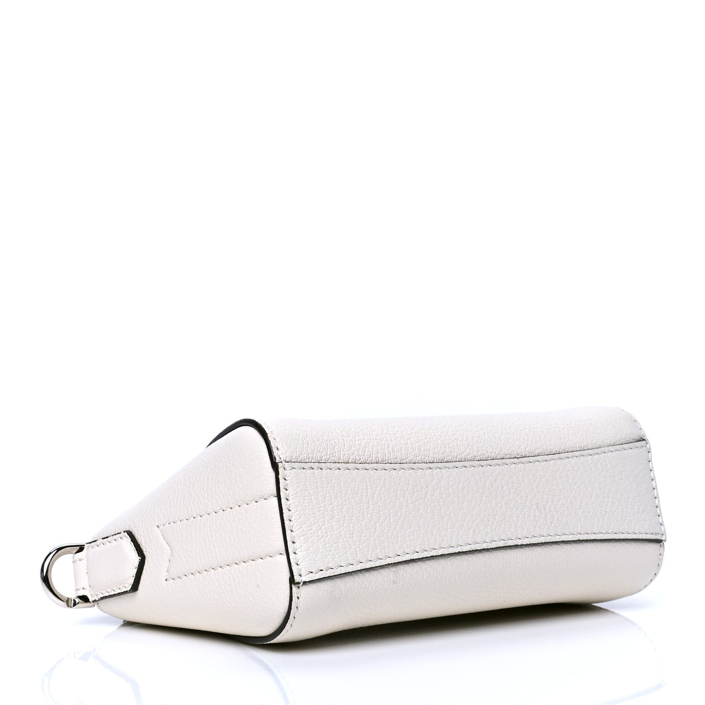 Sugar Goatskin Nano Antigona White