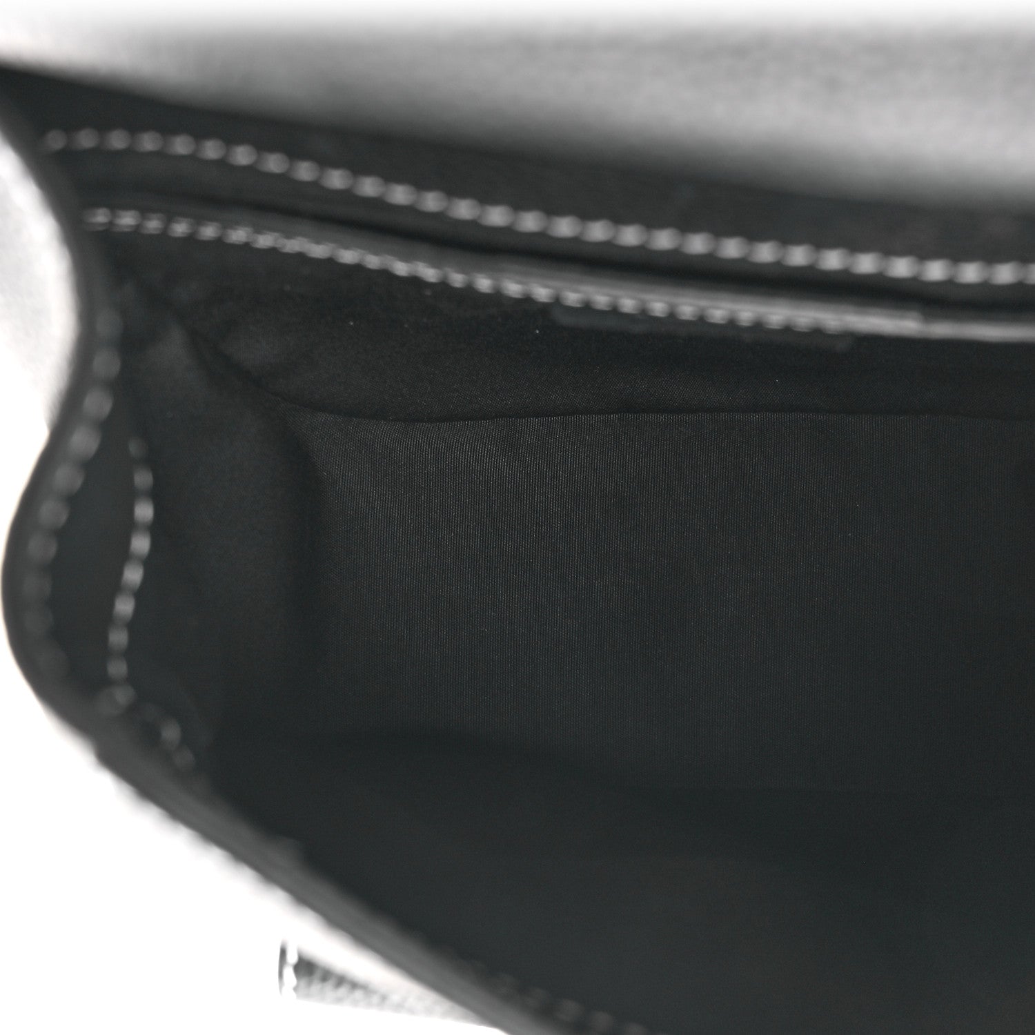 Christian Dior Grained Calfskin Mini Gallop Sling Bag Black 5 of 13