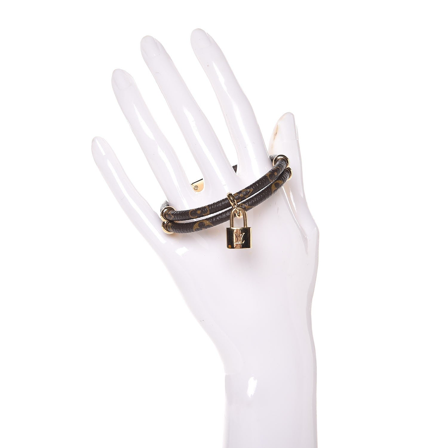 Louis Vuitton Monogram Keep It Twice Bracelet 17 2 of 6