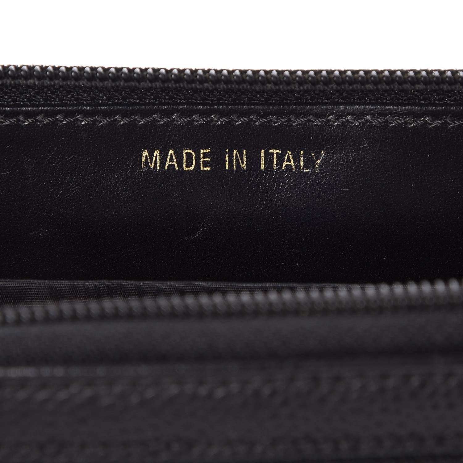 Chanel Caviar Timeless CC Zip Around Wallet Black 7 of 8