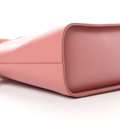 Mansur Gavriel Calfskin Top Handle Rounded Bag Blush 8 of 13