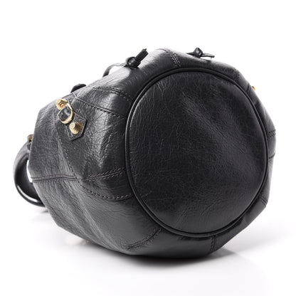 Balenciaga Agneau Giant 12 Gold Hardware Mini Pompon Gris Fossile 4 of 10