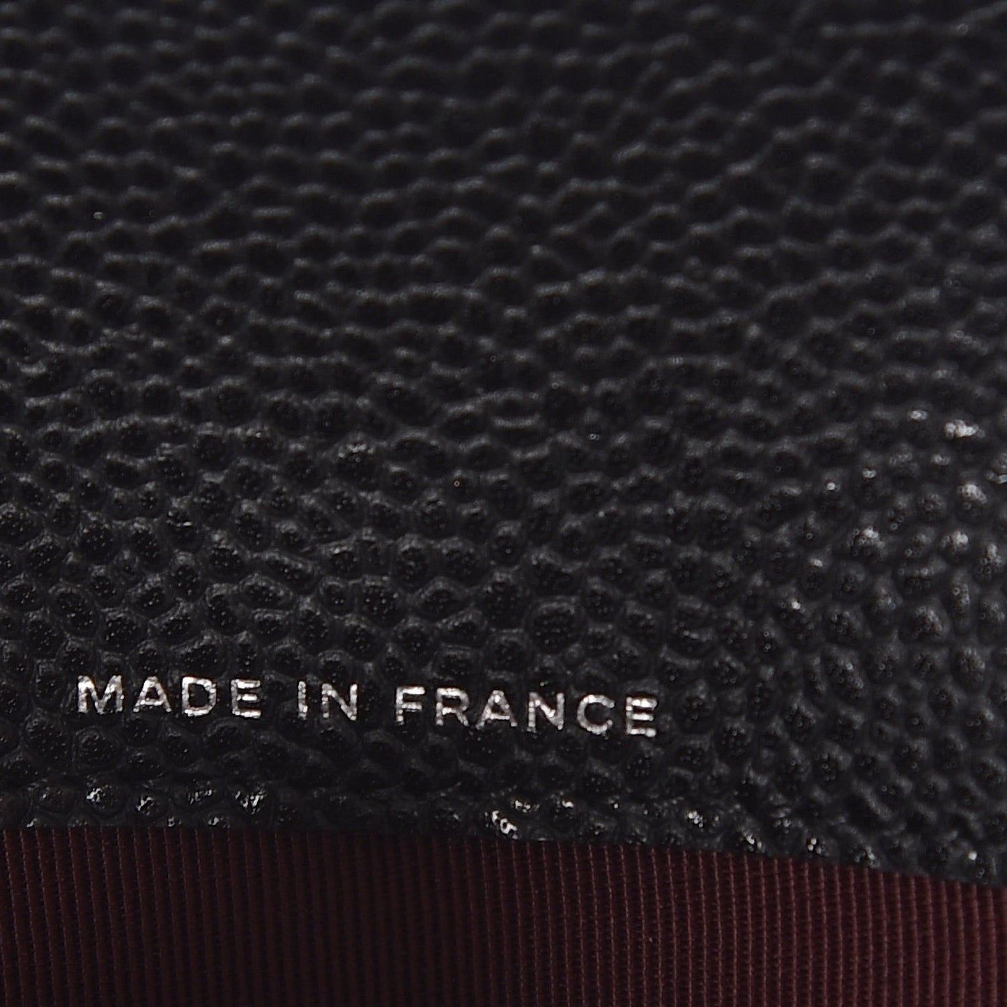 Caviar Quilted Large Gusset Flap Wallet Black