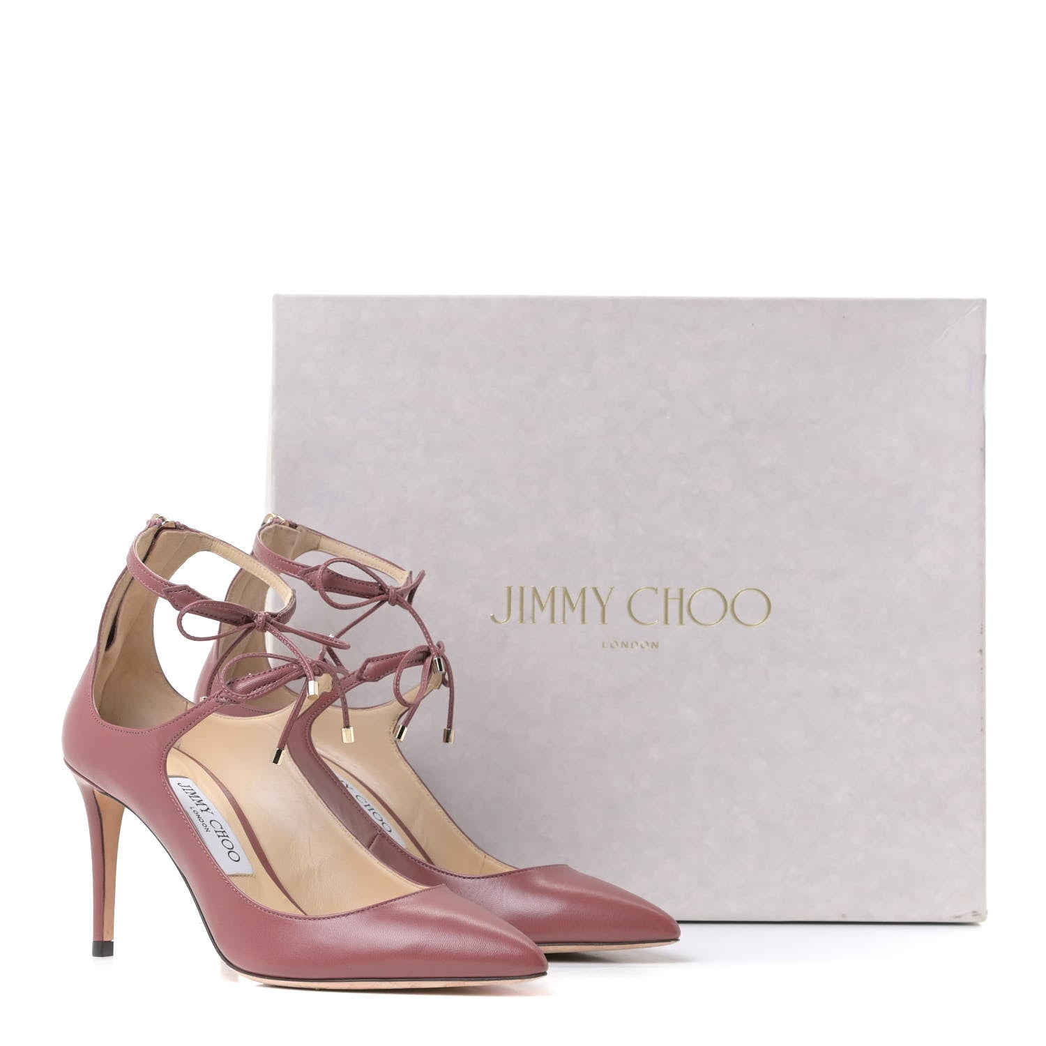 Jimmy Choo Kid Sage 85 Pumps 36.5 Vintage Rose 14 of 14