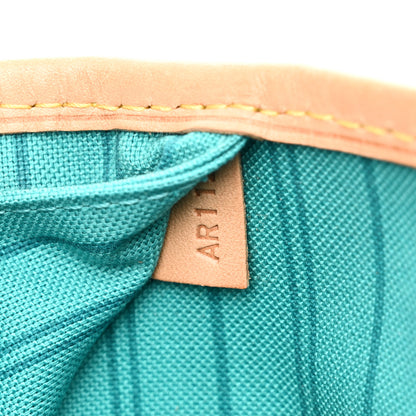 Louis Vuitton Monogram V Neverfull MM Turquoise 8 of 12