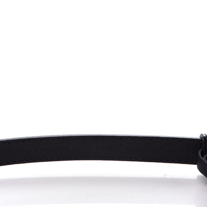 Gucci Skipper Calfskin Logo 15mm Belt 90 36 Black 5 of 5