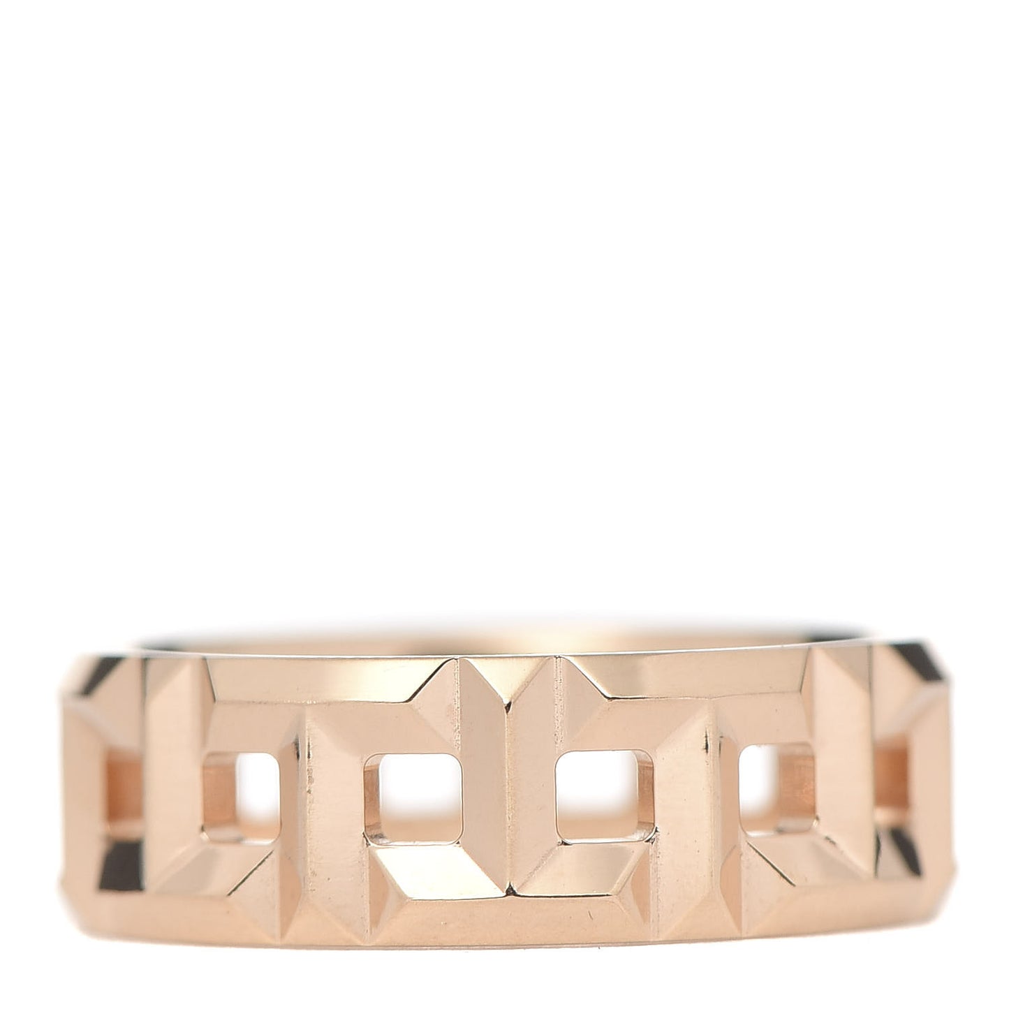 18K Rose Gold Wide T True Ring 45 3.25
