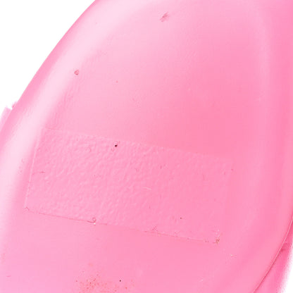 Louis Vuitton Lambskin Embossed Monogram Revival Flat Mules 38 Rose 9 of 9