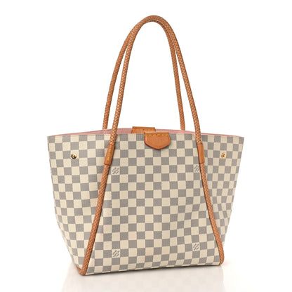 Louis Vuitton Damier Azur Propriano Rose Ballerine 3 of 9