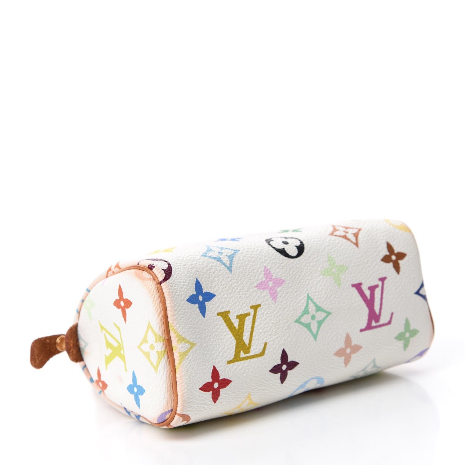 Louis Vuitton Monogram Multicolor Mini Sac HL Speedy White 4 of 9