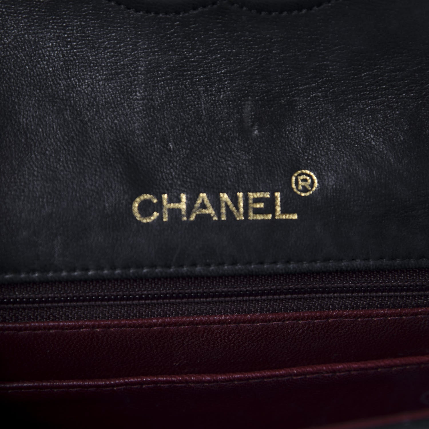 Chanel Lambskin Quilted Mini Square Flap Bag Black 8 of 11