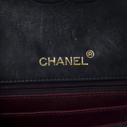 Chanel Lambskin Quilted Mini Square Flap Bag Black 8 of 11
