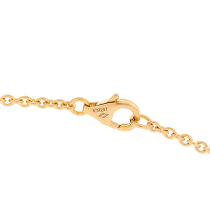 Cartier 18K Pink Gold Interlocking LOVE Necklace 4 of 5