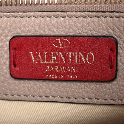 Valentino Garavani Pebbled Calfskin Messenger Bag Poudre 7 of 16