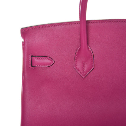 Hermes Swift Birkin 25 Rose Pourpre 11 of 35