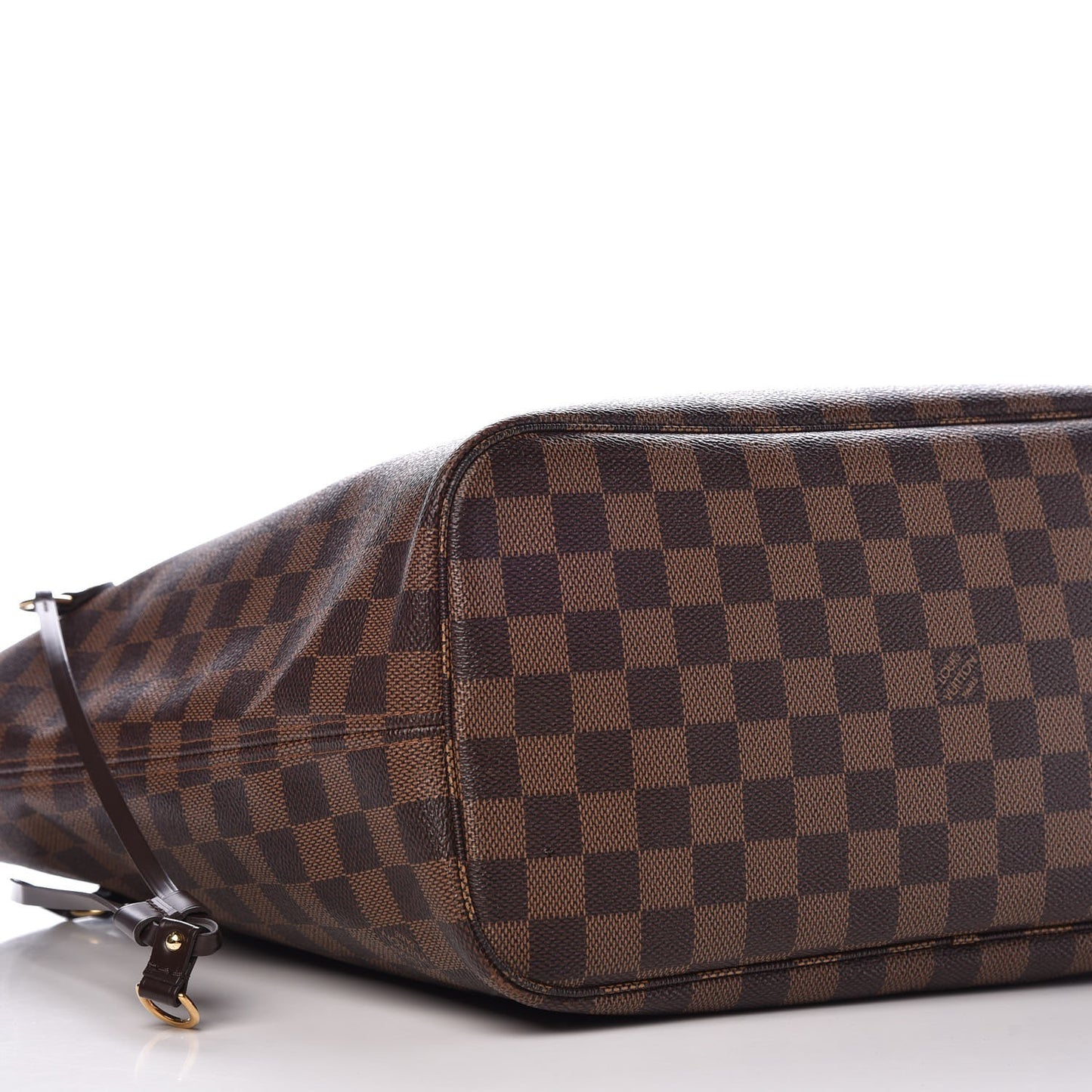 Damier Ebene Neo Neverfull MM Rose Ballerine