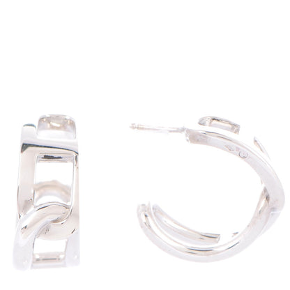 Hermes Sterling Silver Cythere Earrings 1 of 6