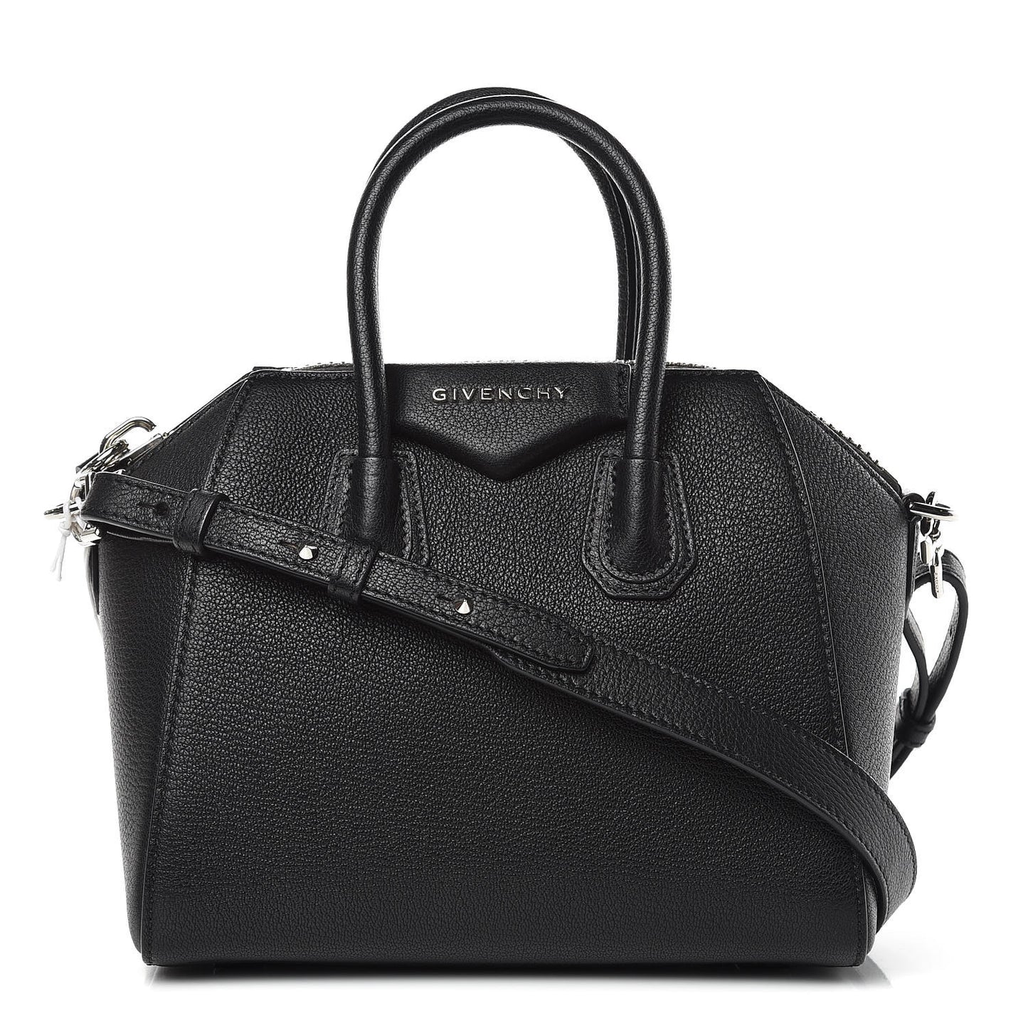 Sugar Goatskin Mini Antigona Black