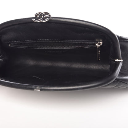 Chanel Lambskin Quilted Timeless Clutch Black 5 of 9