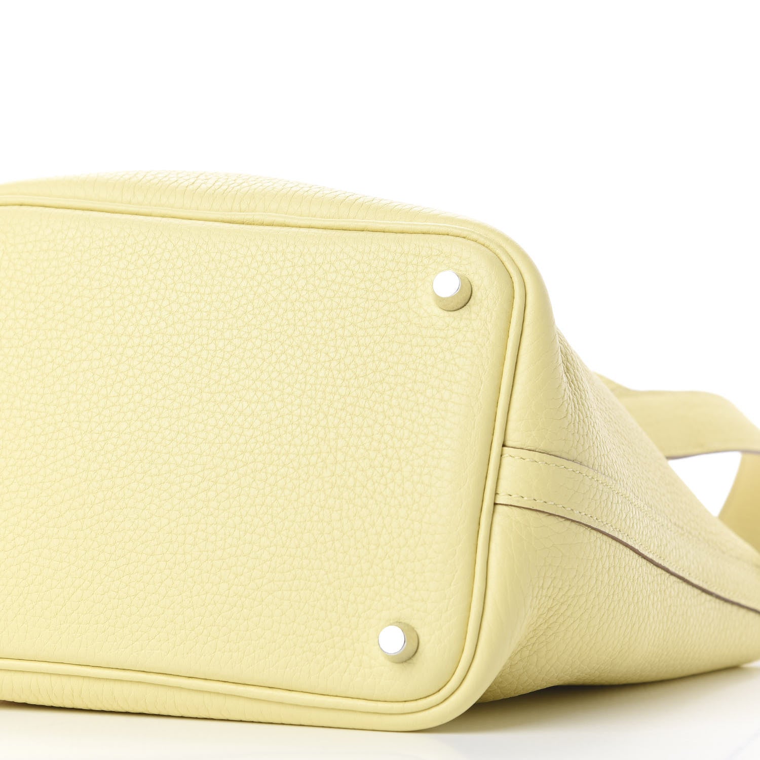 Hermes Taurillon Clemence Picotin Lock 18 PM Jaune Poussin 6 of 10