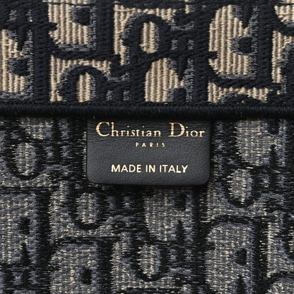 Christian Dior Oblique Book Tote Blue Multicolor 6 of 9