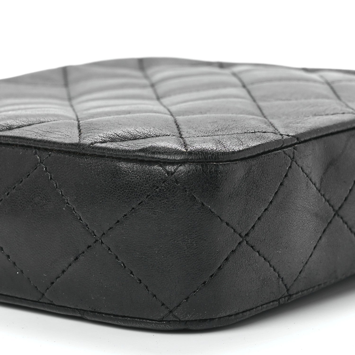 Chanel Lambskin Quilted Crossbody Black 10 of 10