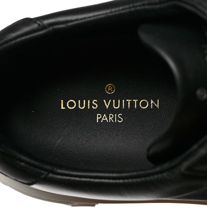 Louis Vuitton Calfskin Time Out Sneakers 38 Black 6 of 8
