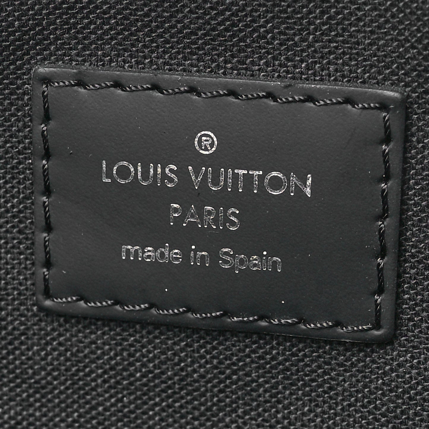 Damier Graphite Porte Documents Voyage PM