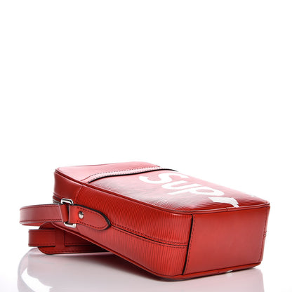 Louis Vuitton X SUPREME Epi Danube PM Red 4 of 15