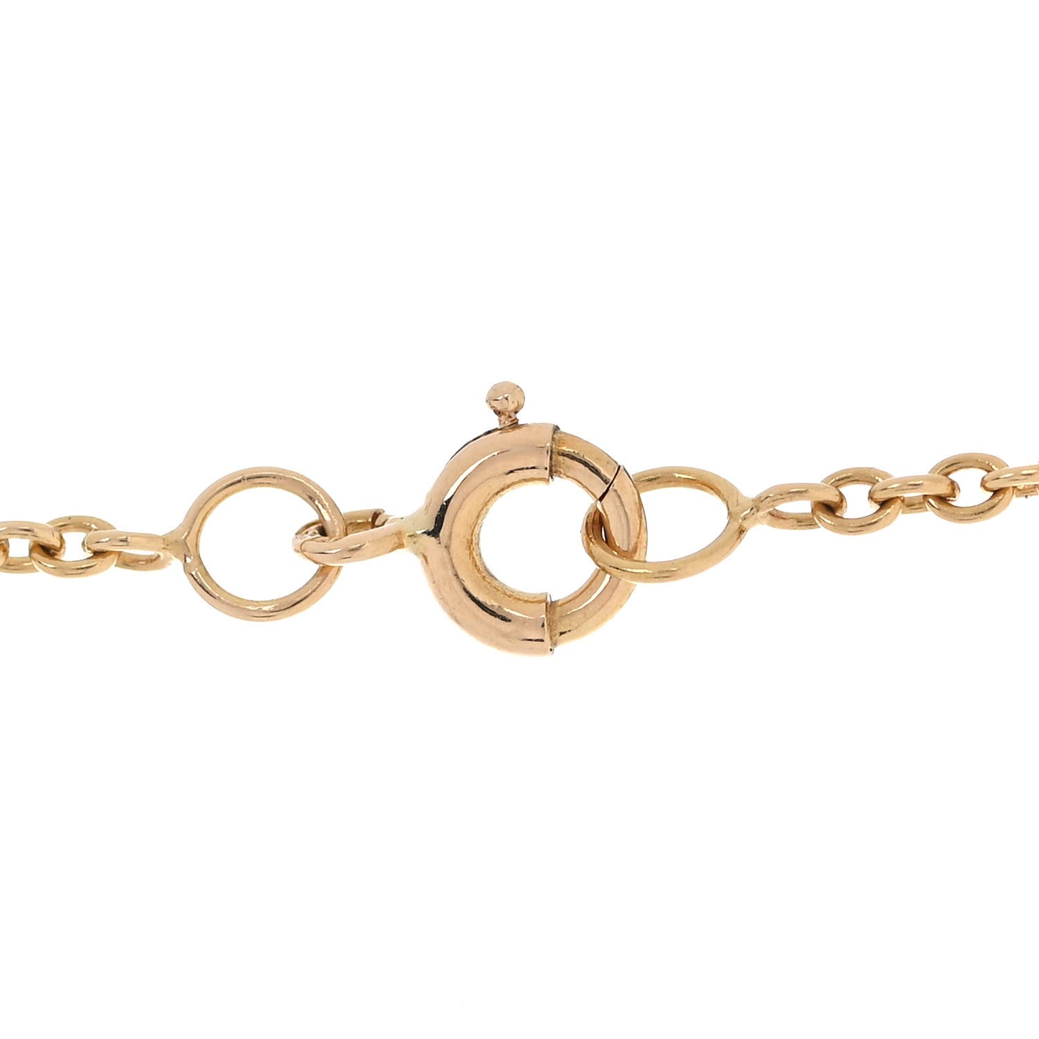 Cartier 18K Pink Yellow White Gold Baby Trinity Pendant Necklace 4 of 9