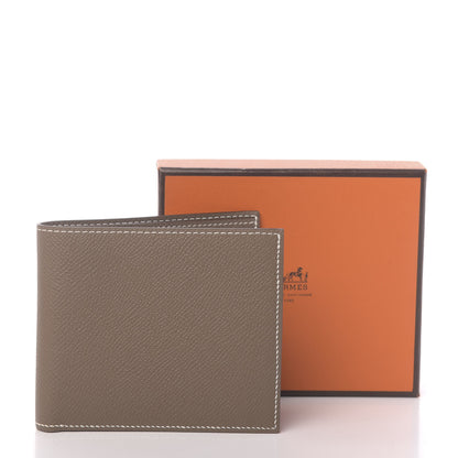 Hermes Epsom MC2 Copernic Compact Wallet Etoupe 8 of 8