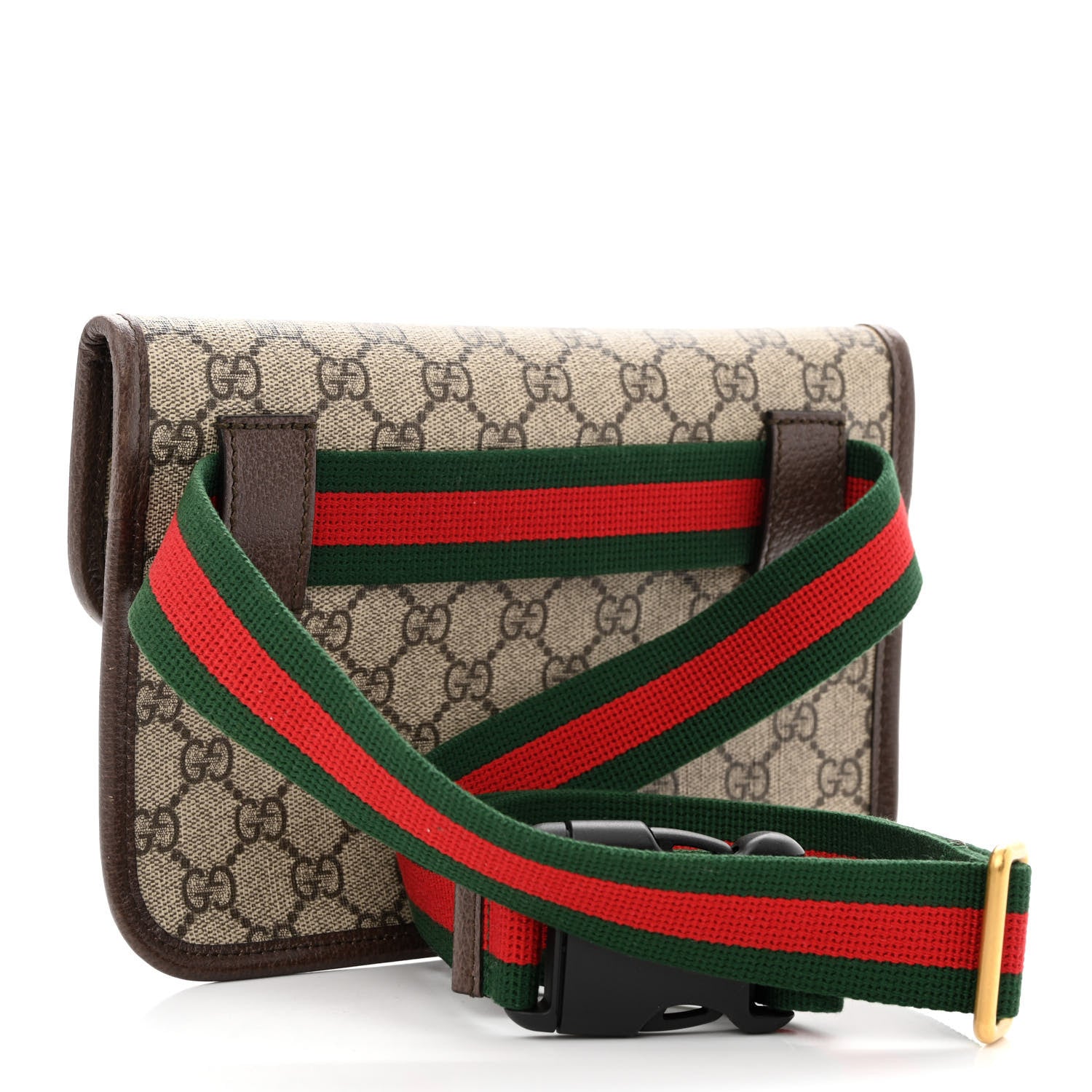 Gucci GG Supreme Monogram Neo Vintage Web Belt Bag Brown 3 of 11