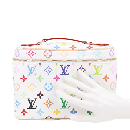 Louis Vuitton LV X TM Monogram Multicolor Nice BB White 2 of 9