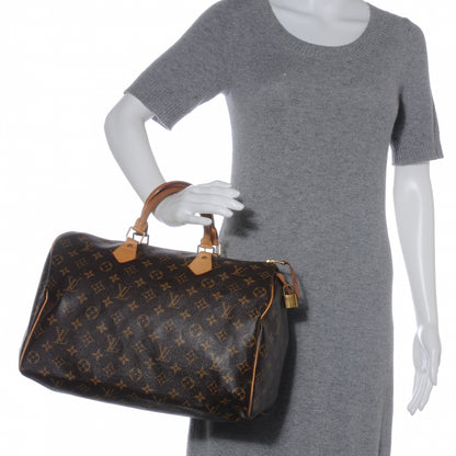 Louis Vuitton Monogram Speedy 35 2 of 7